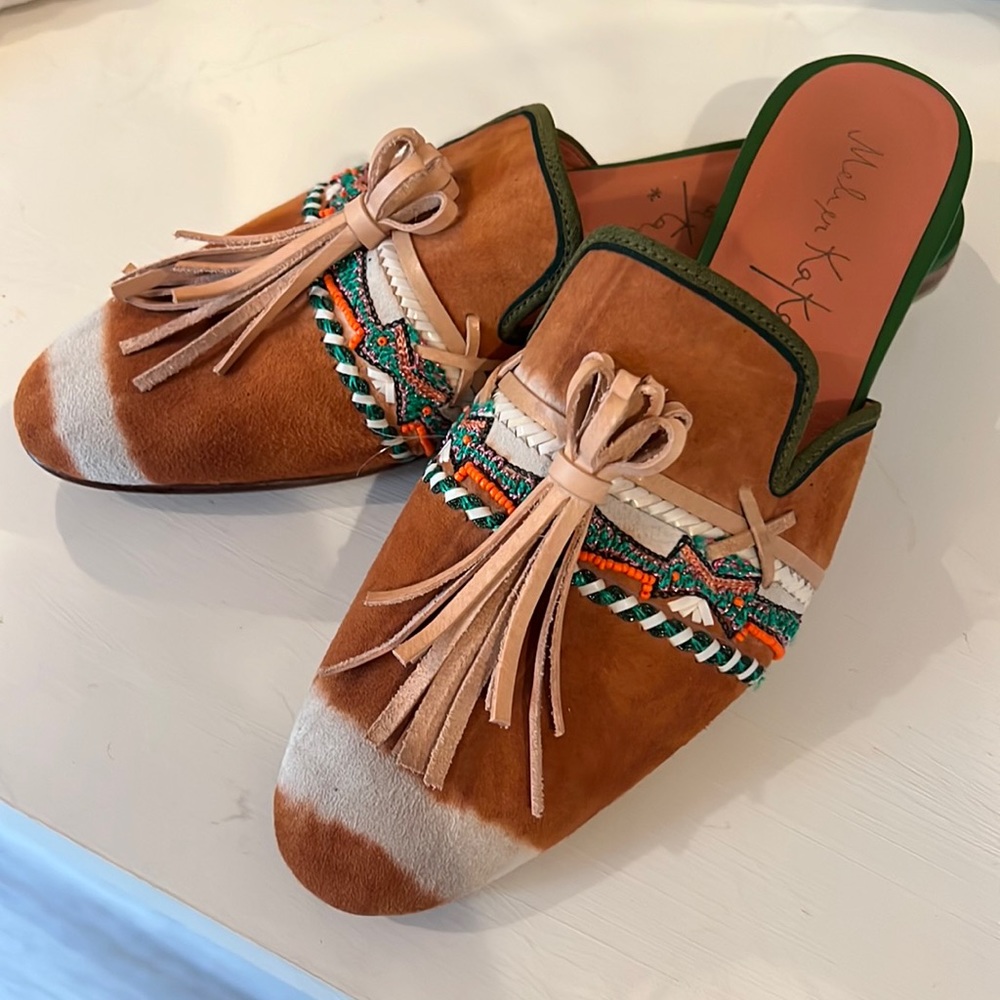 Meher Kakalia mules, brand new, just tried on instore. Sizes 39,40 and 41